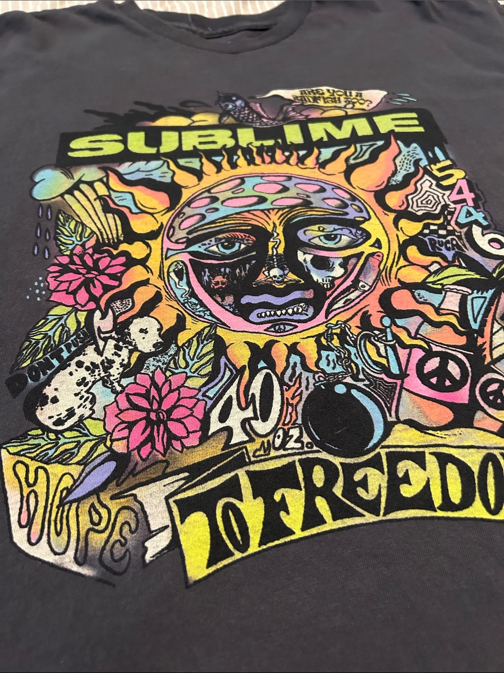 Sublime Hope to Freedom Tshirt - Picture 2 of 6